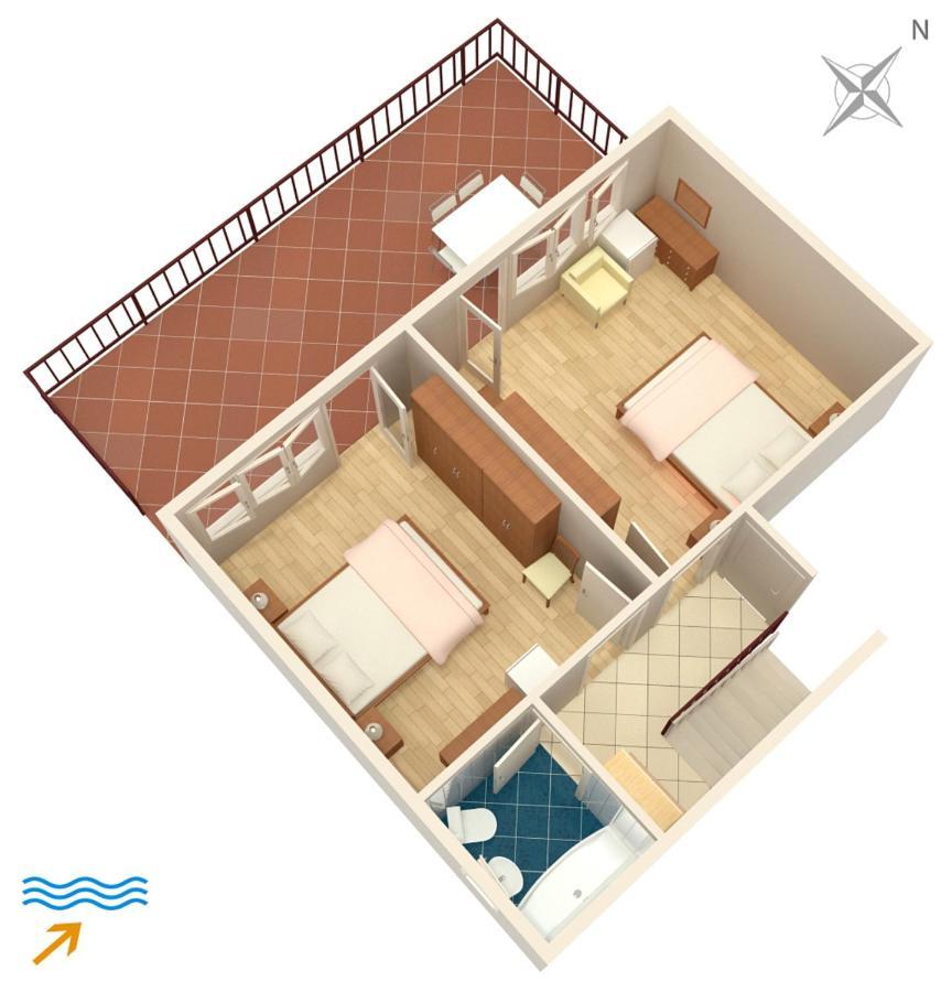 Apartment Selce 2381D Экстерьер фото